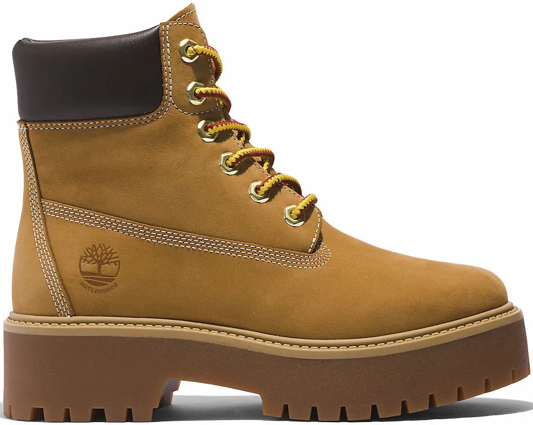 Ботинки Timberland TBL Premium Elevated 6in на шнуровке, кремовый — фото 2