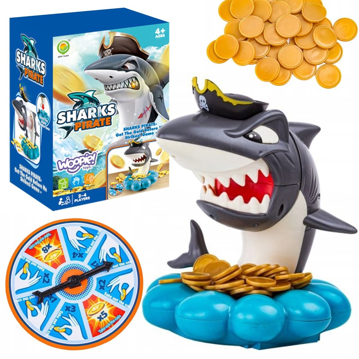 

Angry Shark, аркадная игра, Вупи Woopie