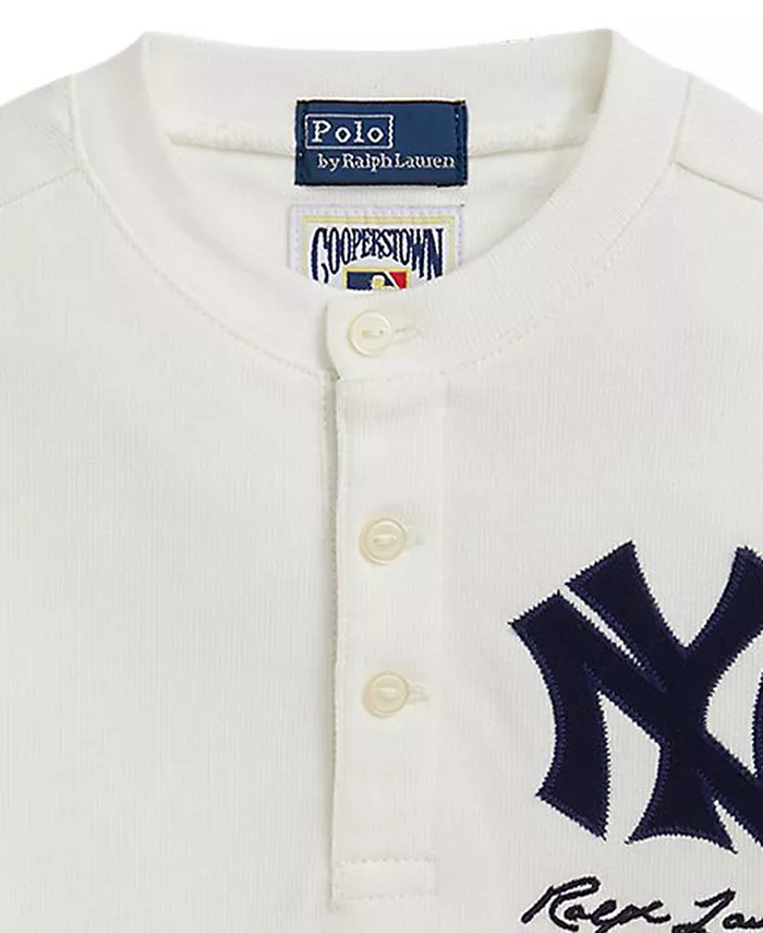 Футболка с длинным рукавом для малышей и мальчиков Polo Ralph Lauren, мультиколор — фото 3