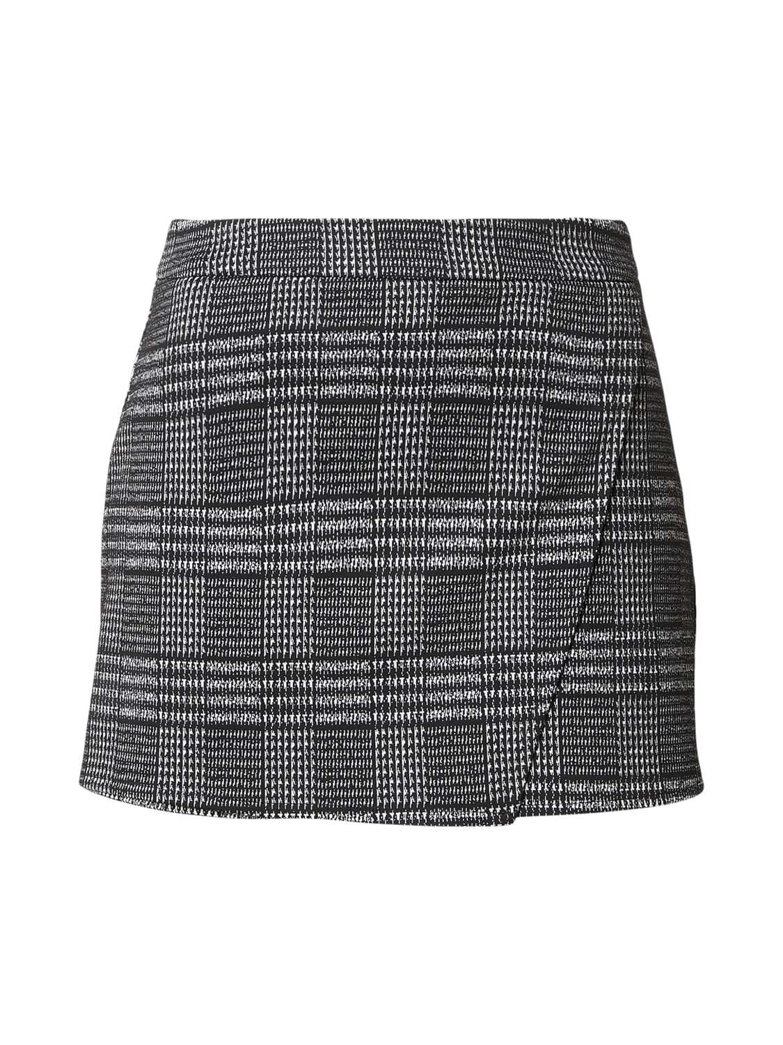 

ABOUT YOU Юбка 'Elna' в светло-сером и черном цвете