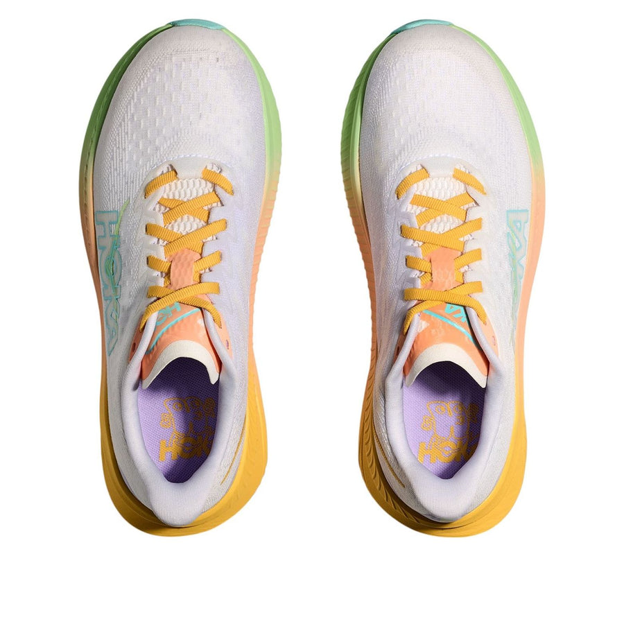 Кроссовки (WMNS) HOKA ONE ONE Mach 6 'Frost Starlight Glow', желтый — фото 4