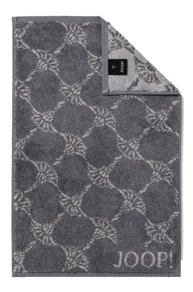 

Гостевое полотенце Joop! Classic Cornflower, 50x10x30 см, антрацитовый
