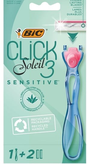 

Бритва системная женская, 1 шт. Bic, Click Soleil 3 Sensitive