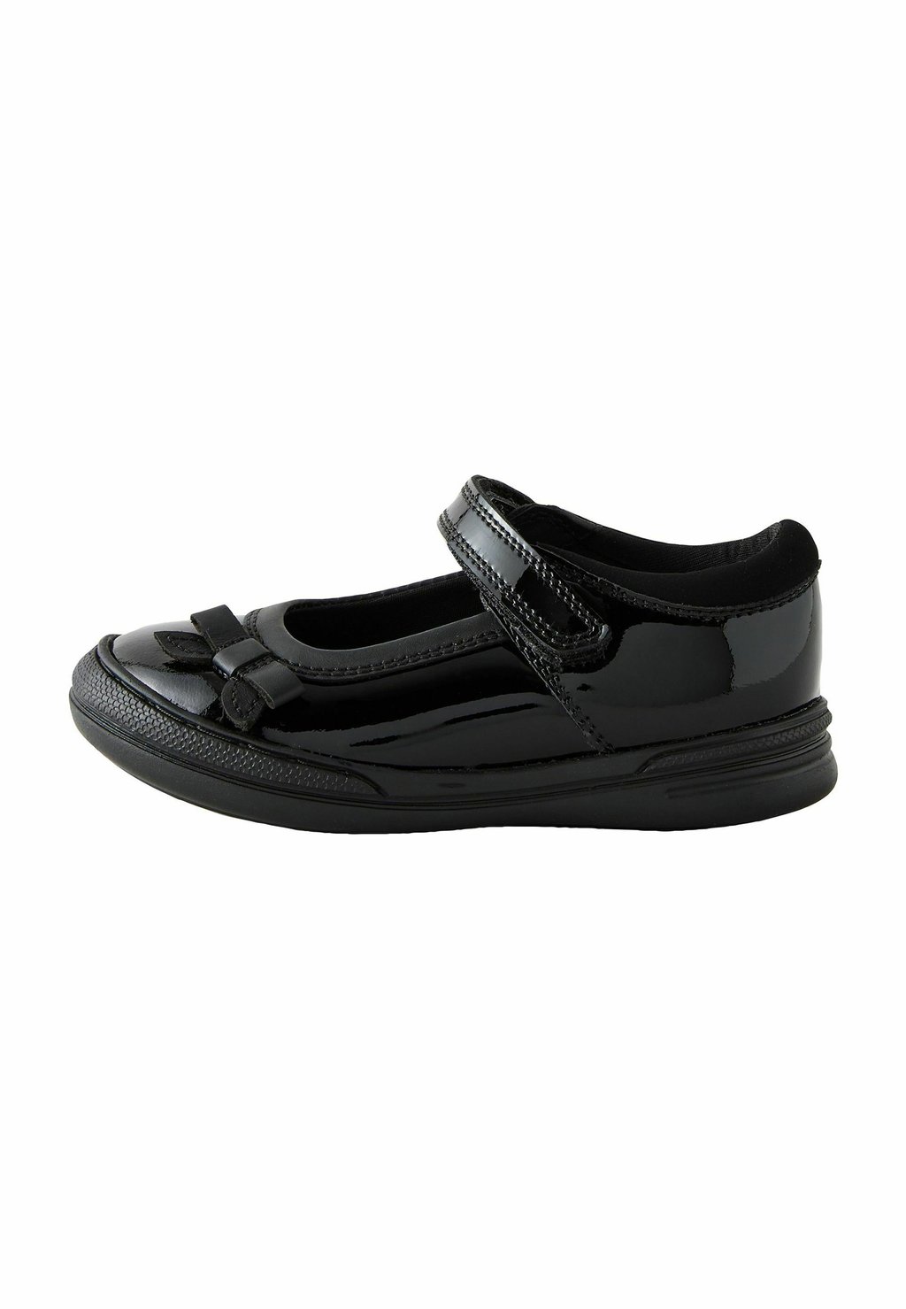 

Балетки с ремешком на щиколотке Baby shoes Next, цвет Black Patent Leather