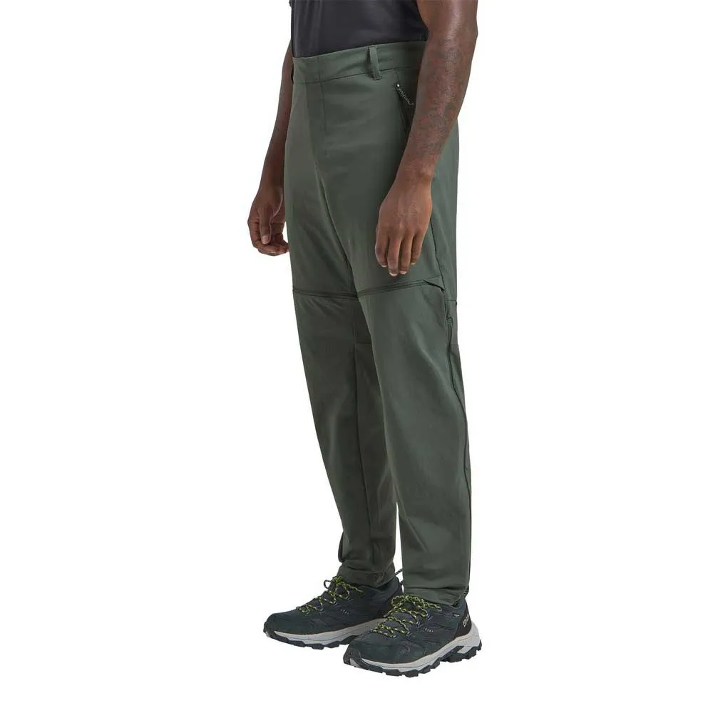 

Брюки Jack Wolfskin Hikeout Zip Away, зеленый