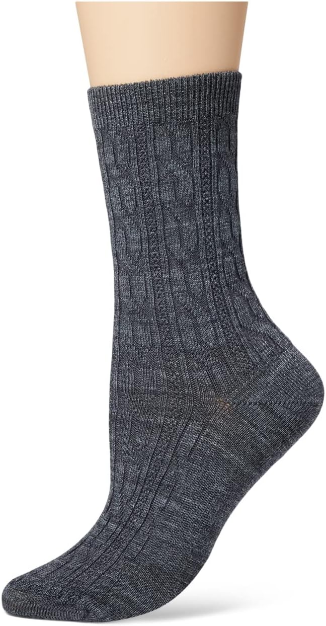 

Повседневный комплект из мериносовой шерсти Cable Zero Cushion Smartwool, цвет Medium Gray