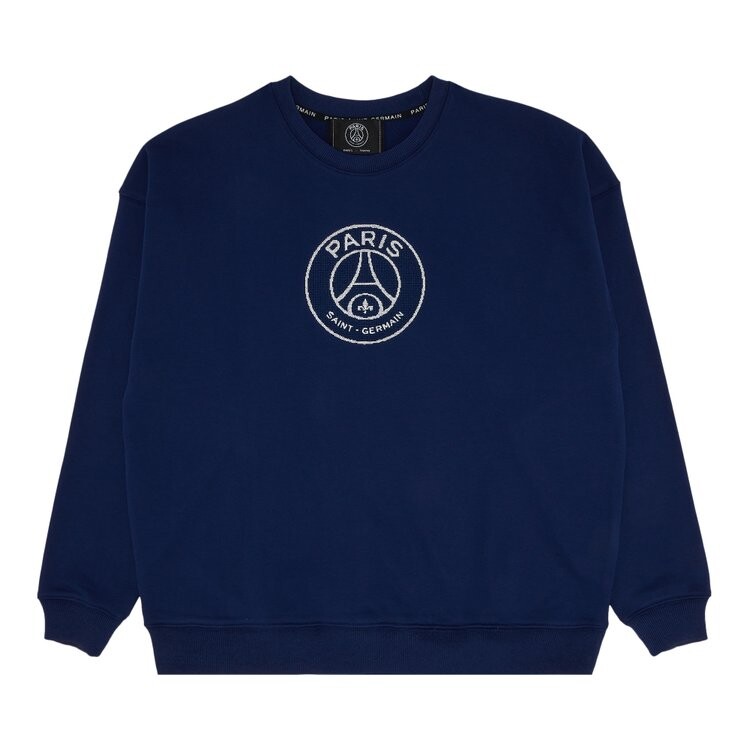 

Толстовка Paris Saint-Germain x EDIFICE Japan Garment Dyed Sweatshirt, синий