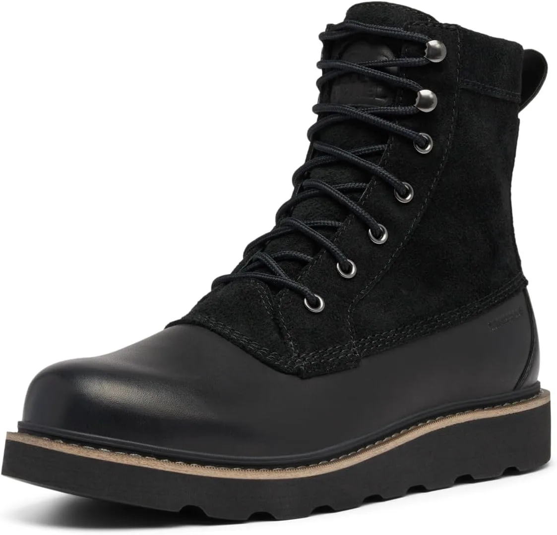 Водонепроницаемые мужские ботинки SOREL Slabtown Caribou 62, черные