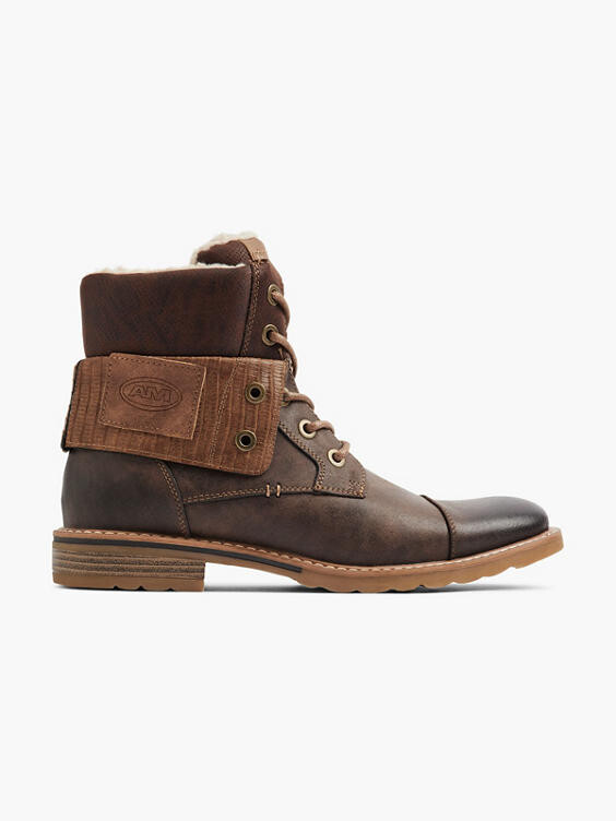 

Ботинки на шнуровке Am Shoe, коричневый