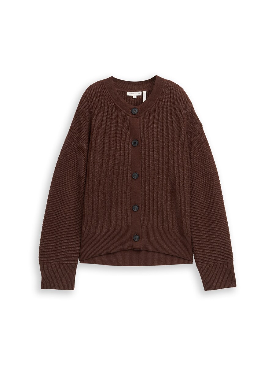 

Вязаный кардиган TOM TAILOR, Brown