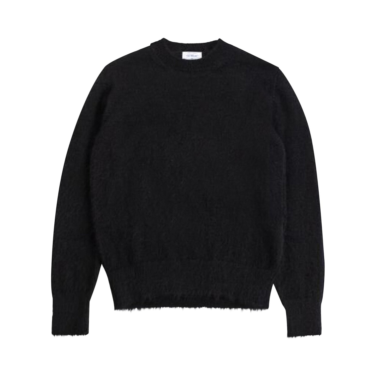 

Off-White Mohair Arrow Knit Crewneck, цвет Черный/Бежевый