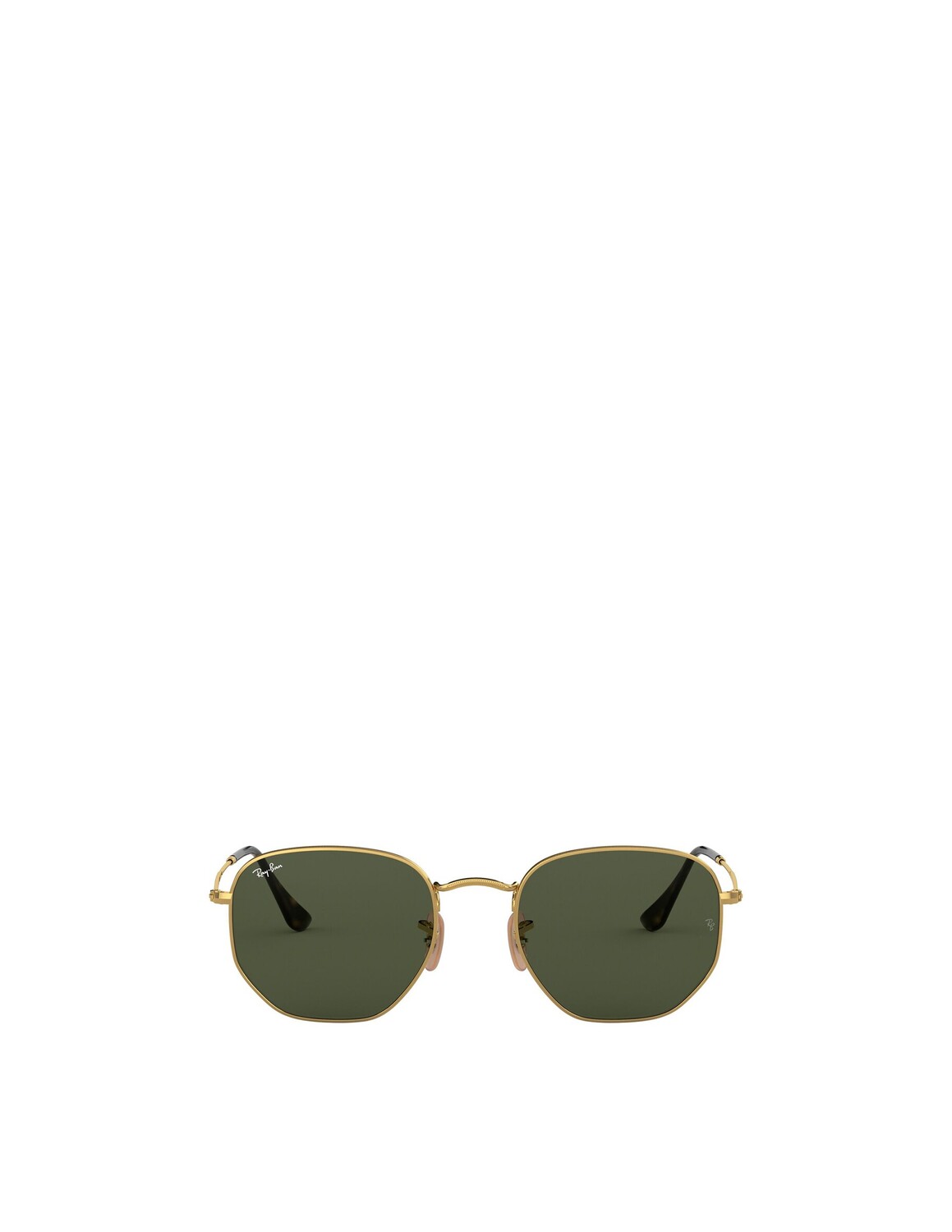 

Солнцезащитные очки в шестиугольной оправе Ray-Ban, золотой