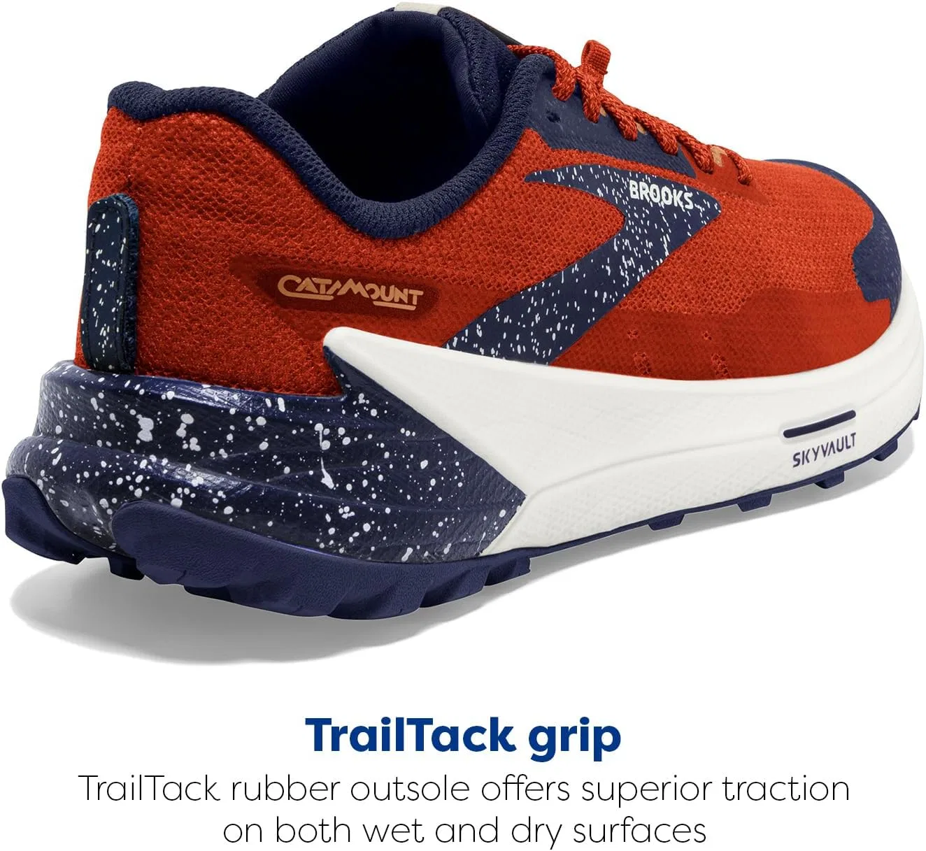 Мужские кроссовки Brooks Catamount 2, оранжевый — фото 3