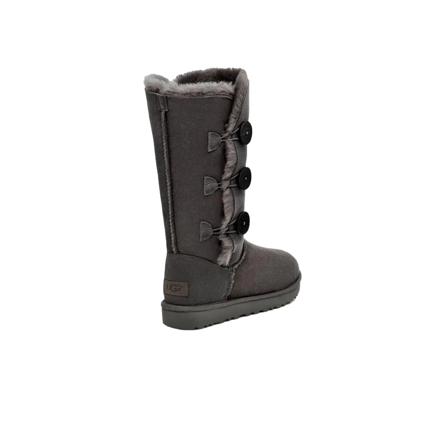 UGG Bailey Button Triplet Grey 1962K-GREY Grade-School — фото 4