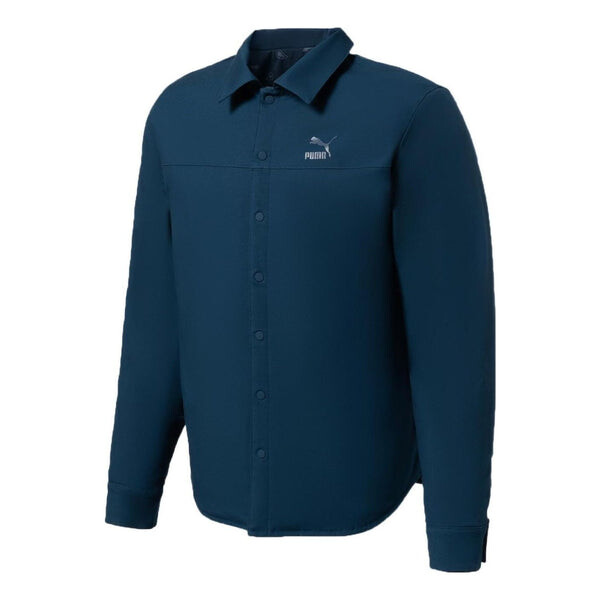

Рубашка paisley woven reversible shacke shirt 'blue grey black' Puma, синий