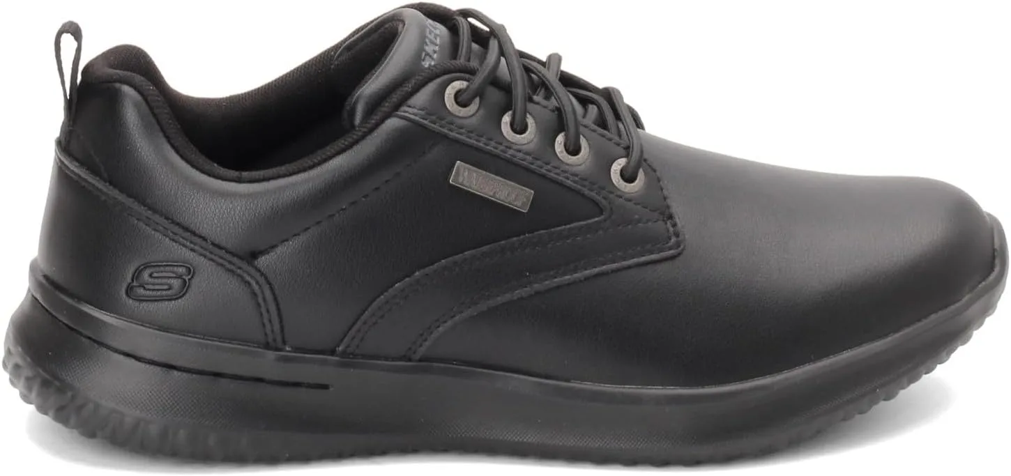 Мужские кроссовки Skechers Delson-Antigo-65693, 39,5 EU, черный/черный — фото 3