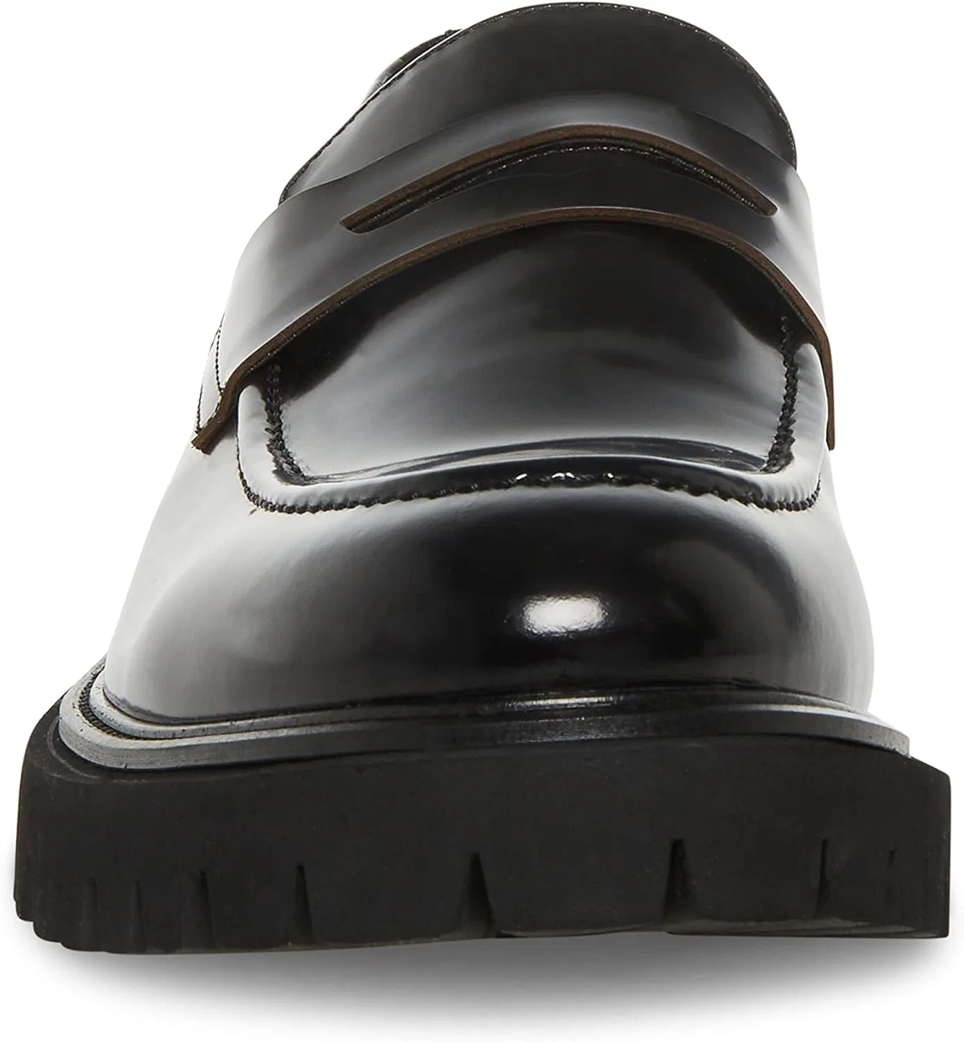 Лоферы Steve Madden Rhodez, черная кожа — фото 2