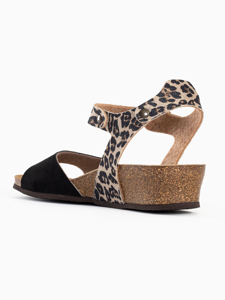 Босоножки на высоком каблуке Bayton Sandals Rose, цвет ecru/black — фото 4
