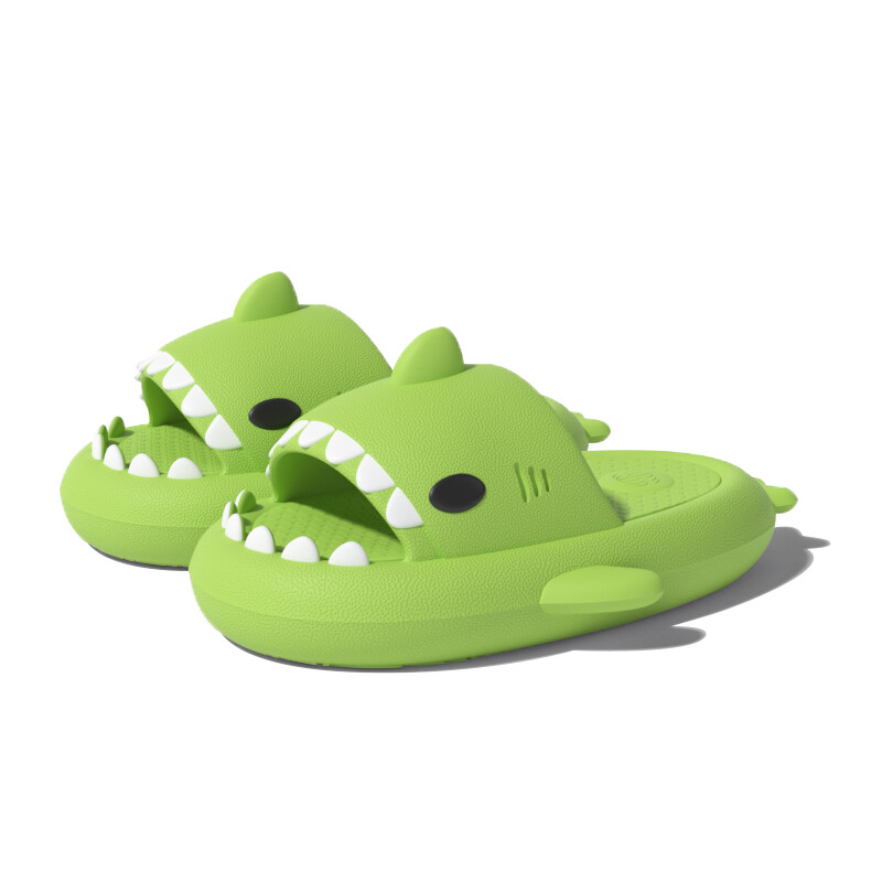CHIKOKU Household Slippers, Маленький магниевый зеленый. зеленый — фото 4