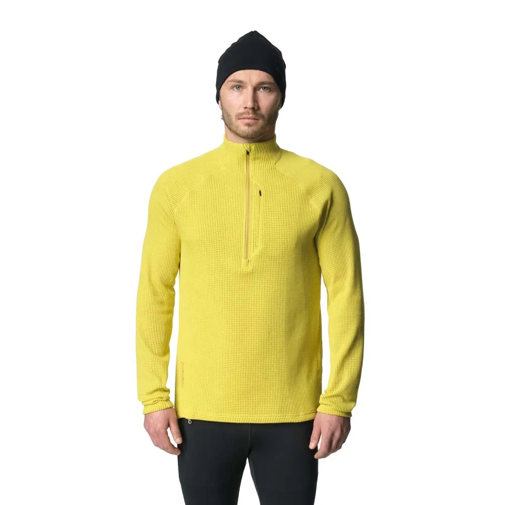 

Толстовка Houdini Pace Flow half zip, желтый