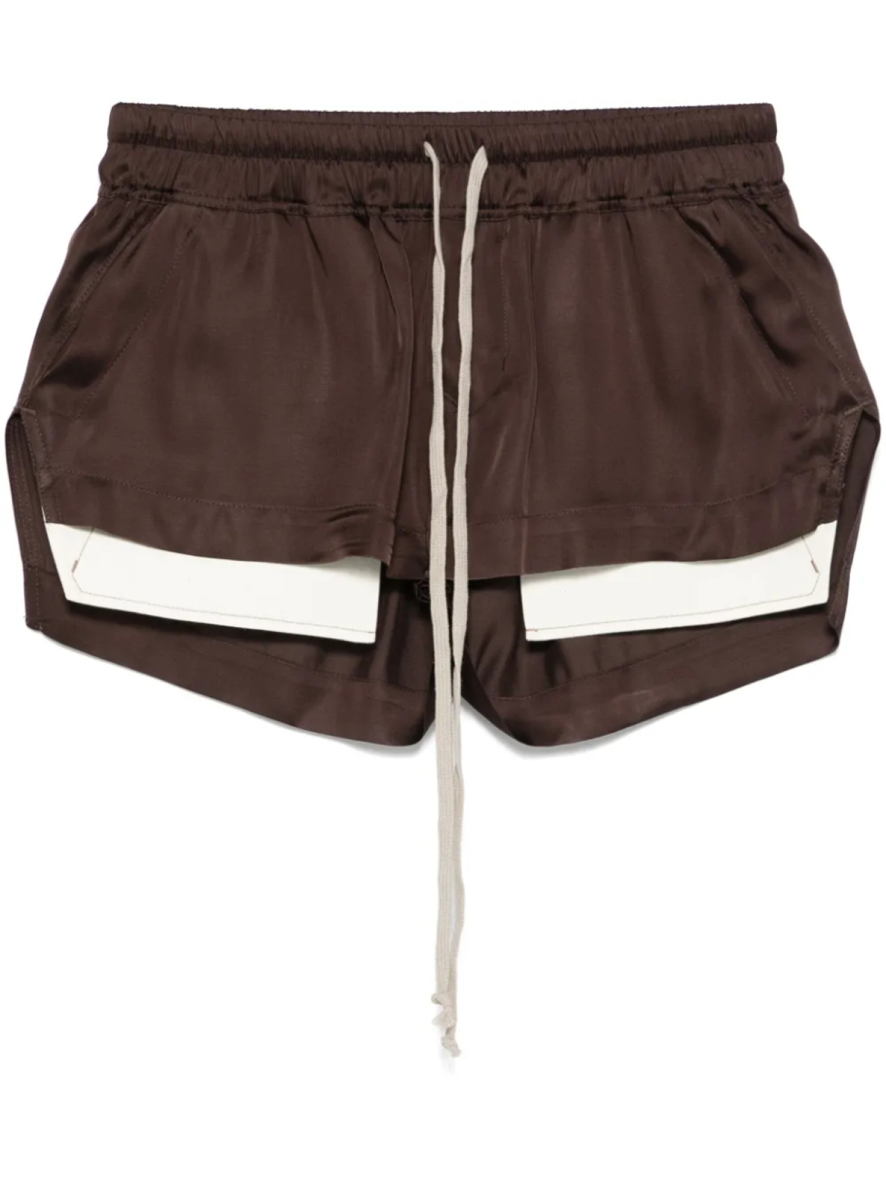 

Шорты Rick Owens Fog Boxers, коричневый