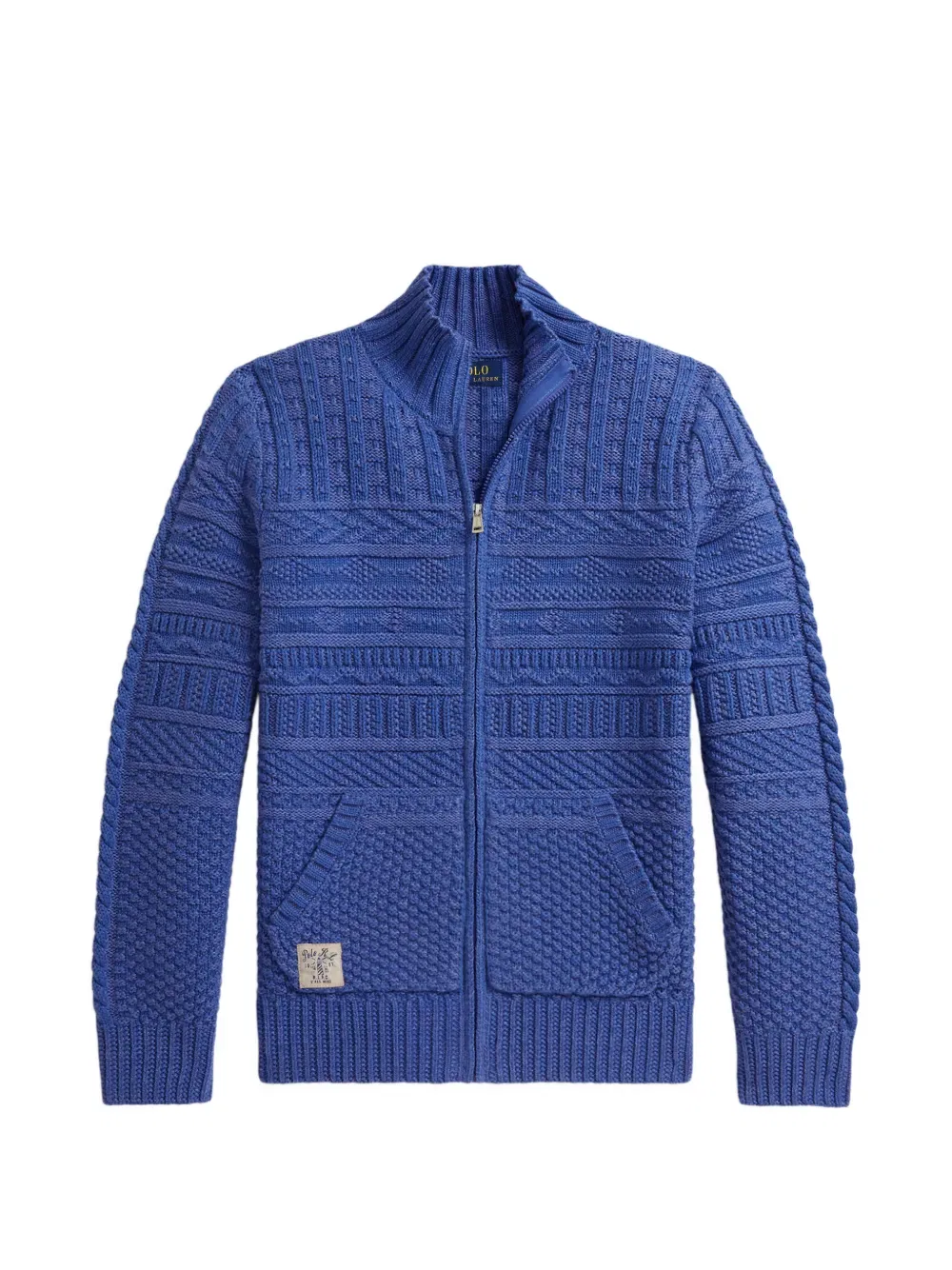 Кардиган на молнии Polo Ralph Lauren Kids, синий