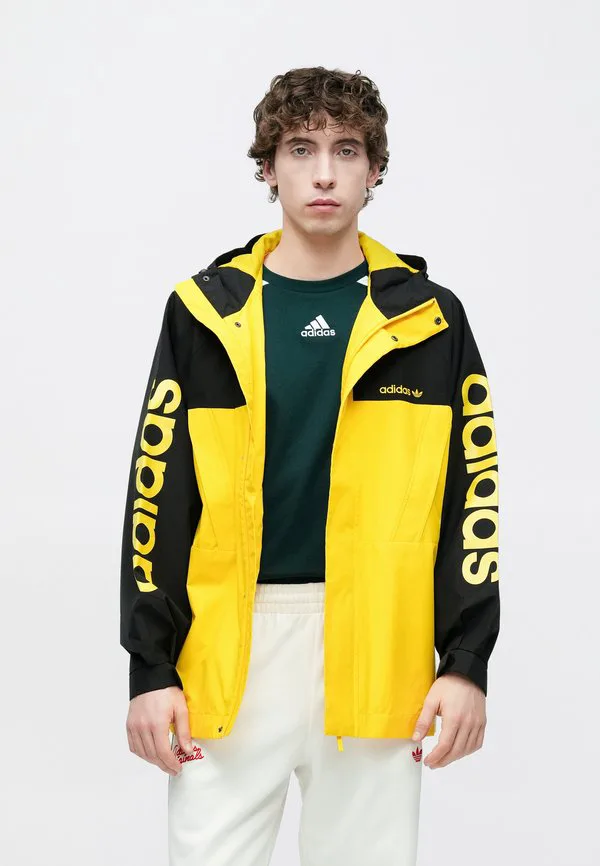 Архив курток для межсезонья Adidas Originals, Yellow/Black — фото 4