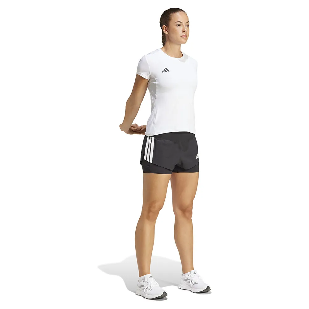 Шорты adidas Adizero 2in1 Gel Pocket, черный — фото 4