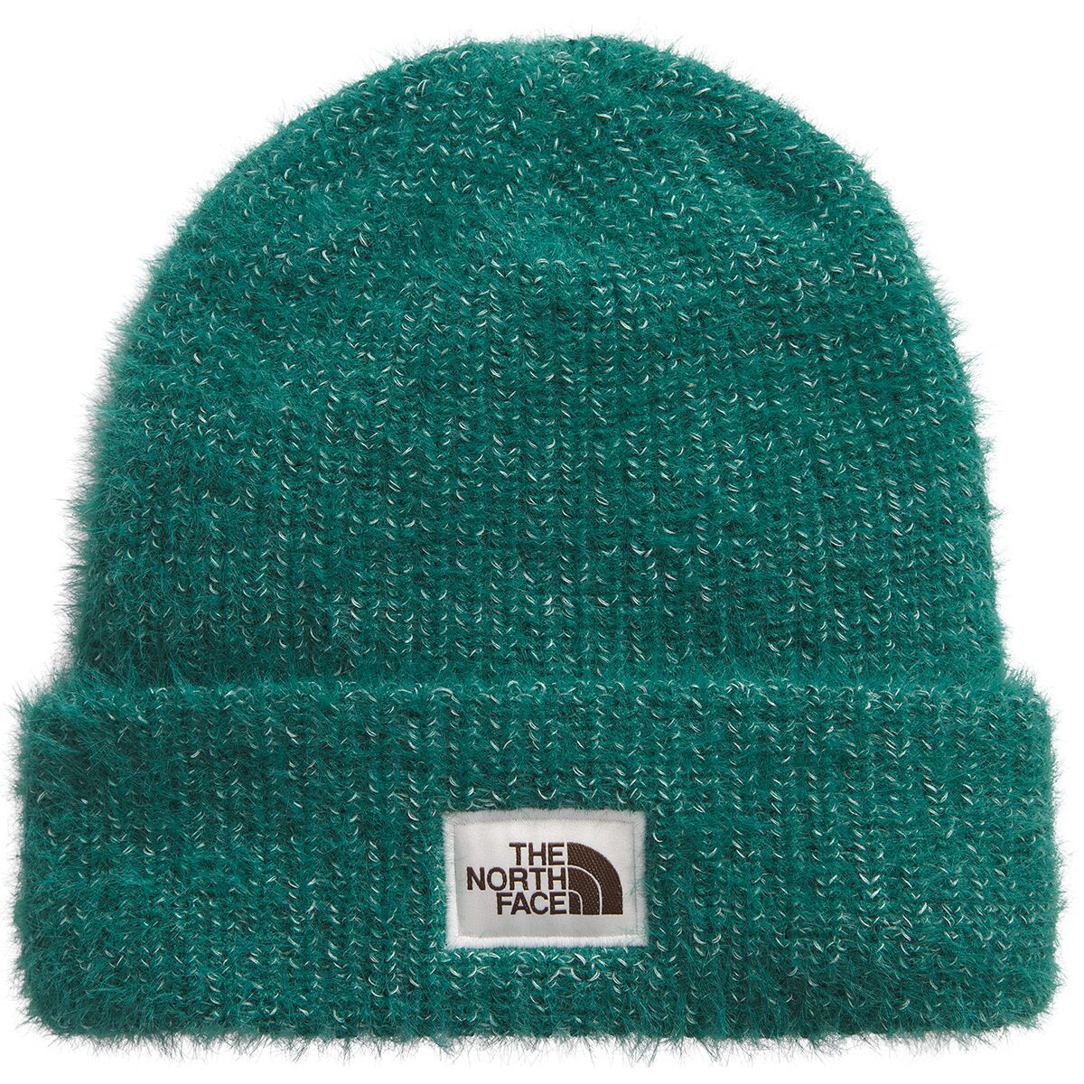 

Вязаная шапка Salty bae с подкладкой The North Face, зеленый
