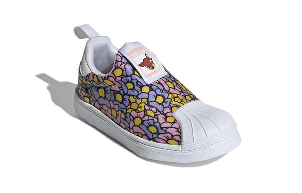 Кроссовки оригинальные superstar 360 x disney Adidas, розовый — фото 3