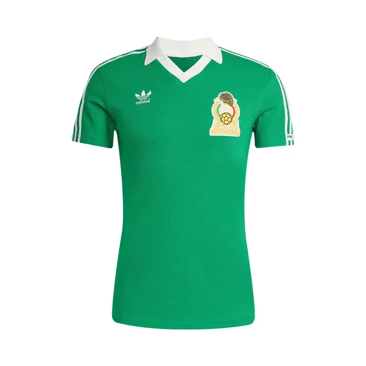 Футболка джерси Adidas Mexico Home 1986, зеленый