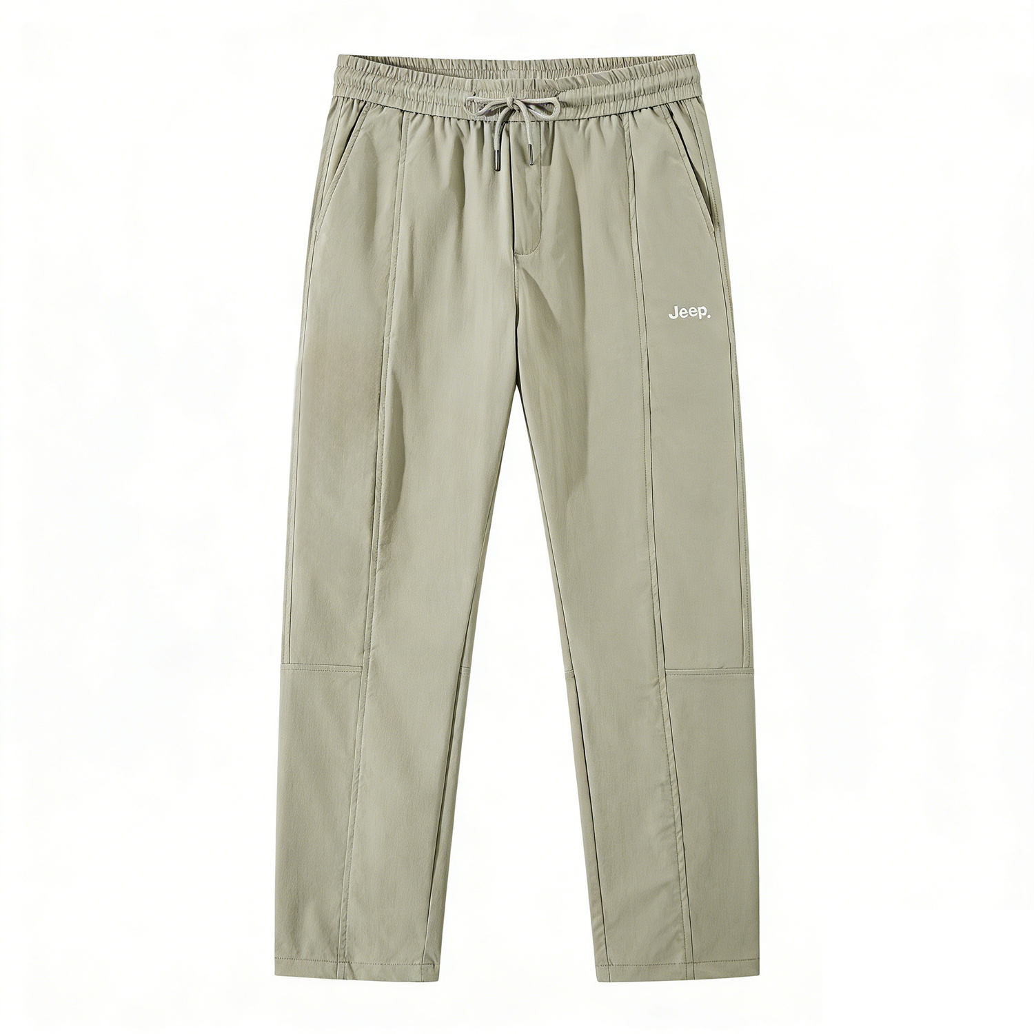 

Повседневные брюки Unisex Moderate Straight Fit Jeep, хаки