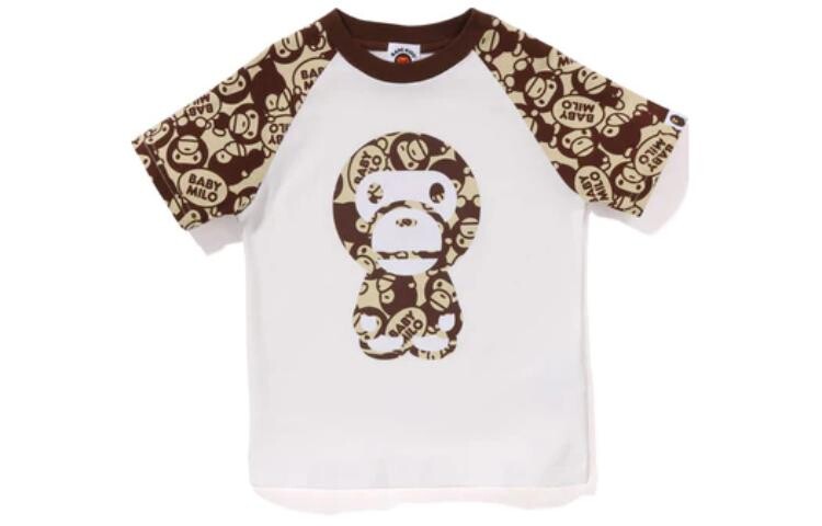 Детские комбинезоны/ползунки A Bathing Ape, коричневый — фото 2