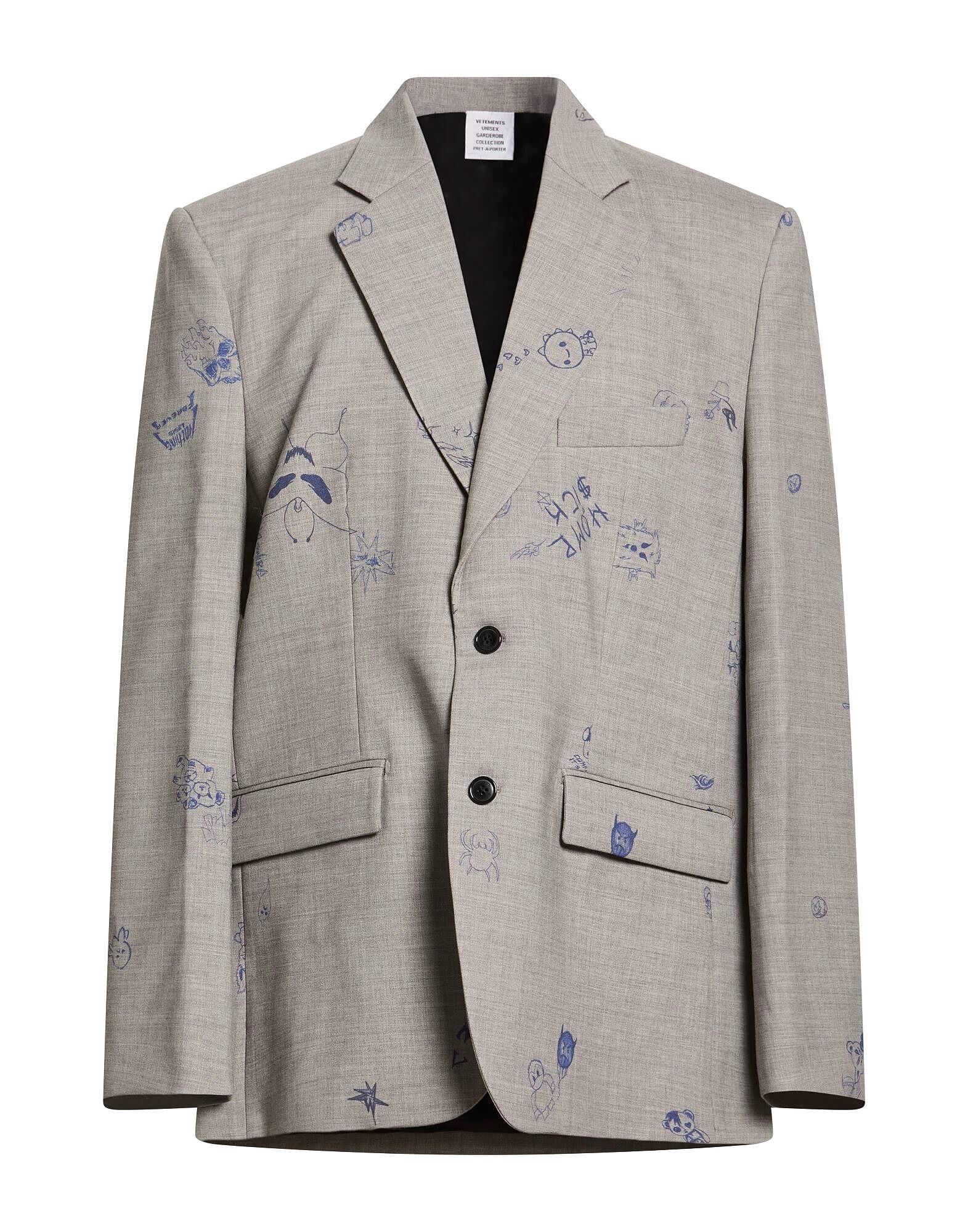 

Блейзер Vetements, серый