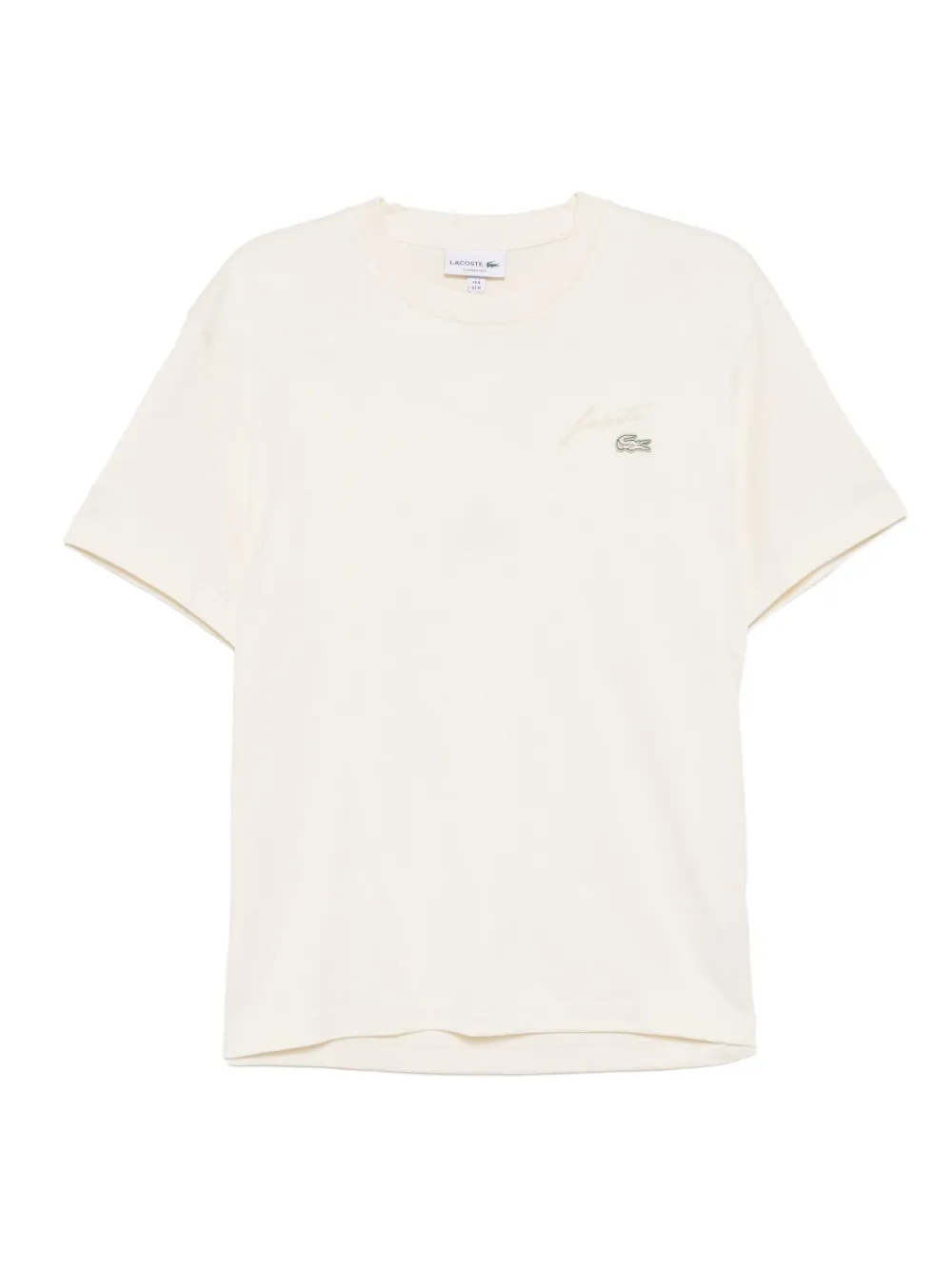 

Футболка с вышитым логотипом Lacoste, нейтральный