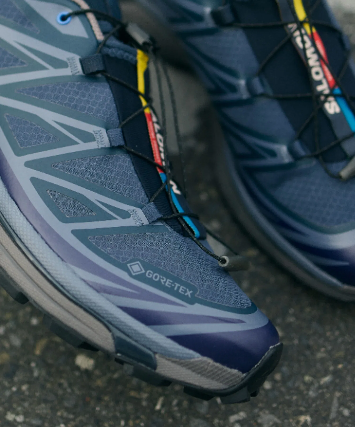 Унисекс кроссовки SALOMON XT-6 GORE-TEX синие — фото 4