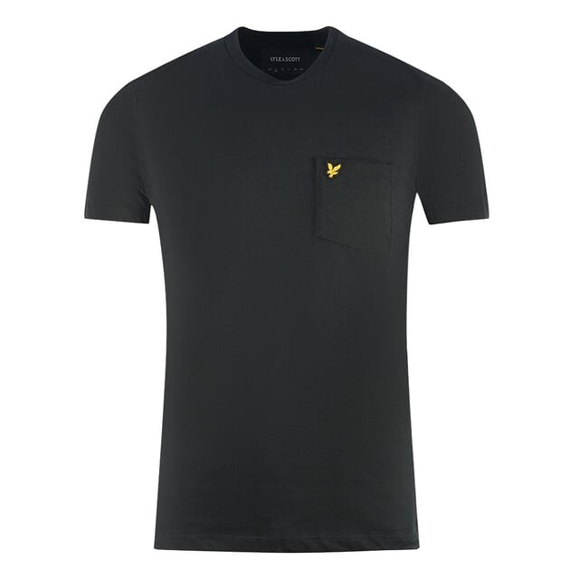 

Футболка с логотипом бренда на груди Lyle & Scott, черный