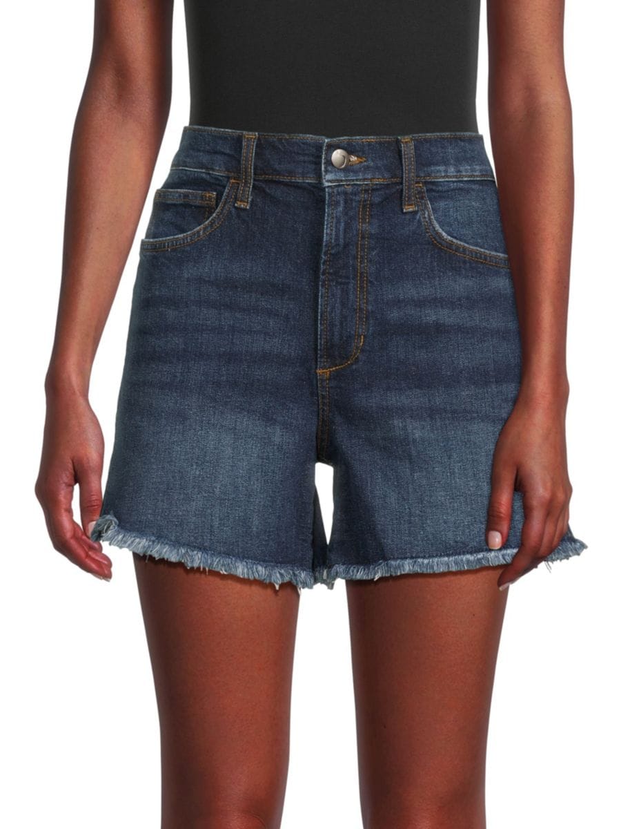 

Свободные джинсовые шорты с необработанным краем Joe's Jeans, цвет Athens