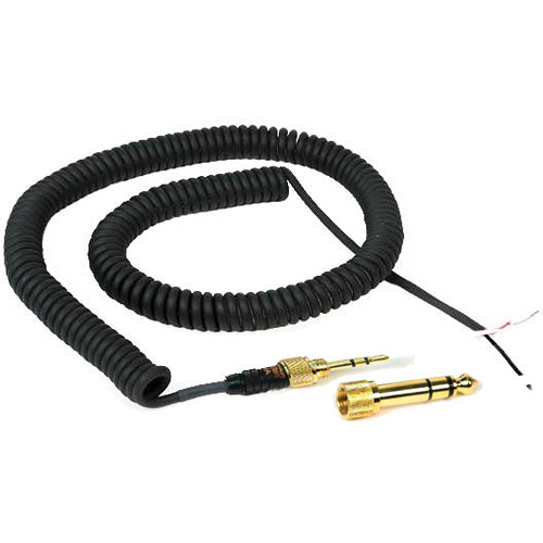 

Remote Audio Replacement Coiled Cable for Sony MDR7506 7506CC
