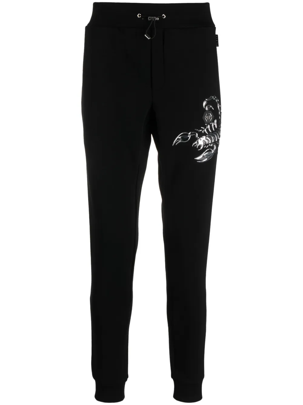 

Спортивные брюки Scorpion с аппликацией Philipp Plein, черный