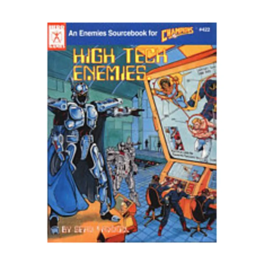 

High Tech Enemies, Hero System & Champions (4th Edition), мягкая обложка