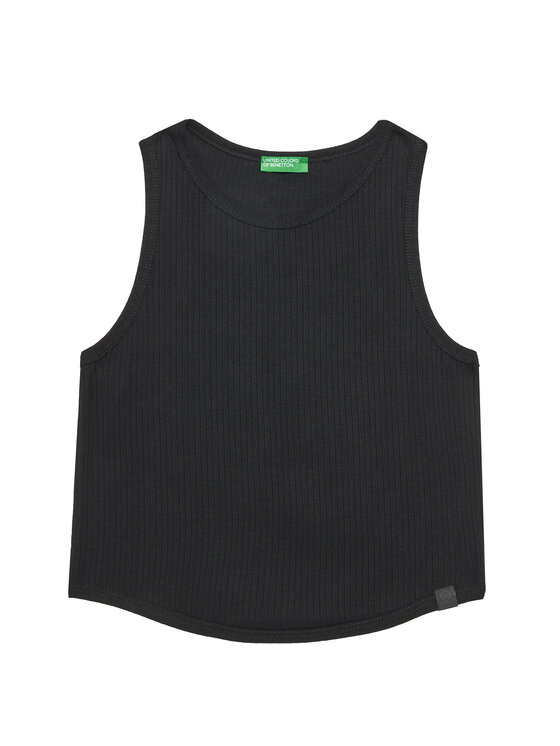 

Топ slim fit 31H3CH01F United Colors Of Benetton, черный