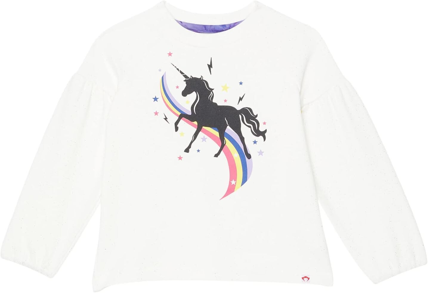 

Футболка Appaman Julie Tee, цвет White Sparkle