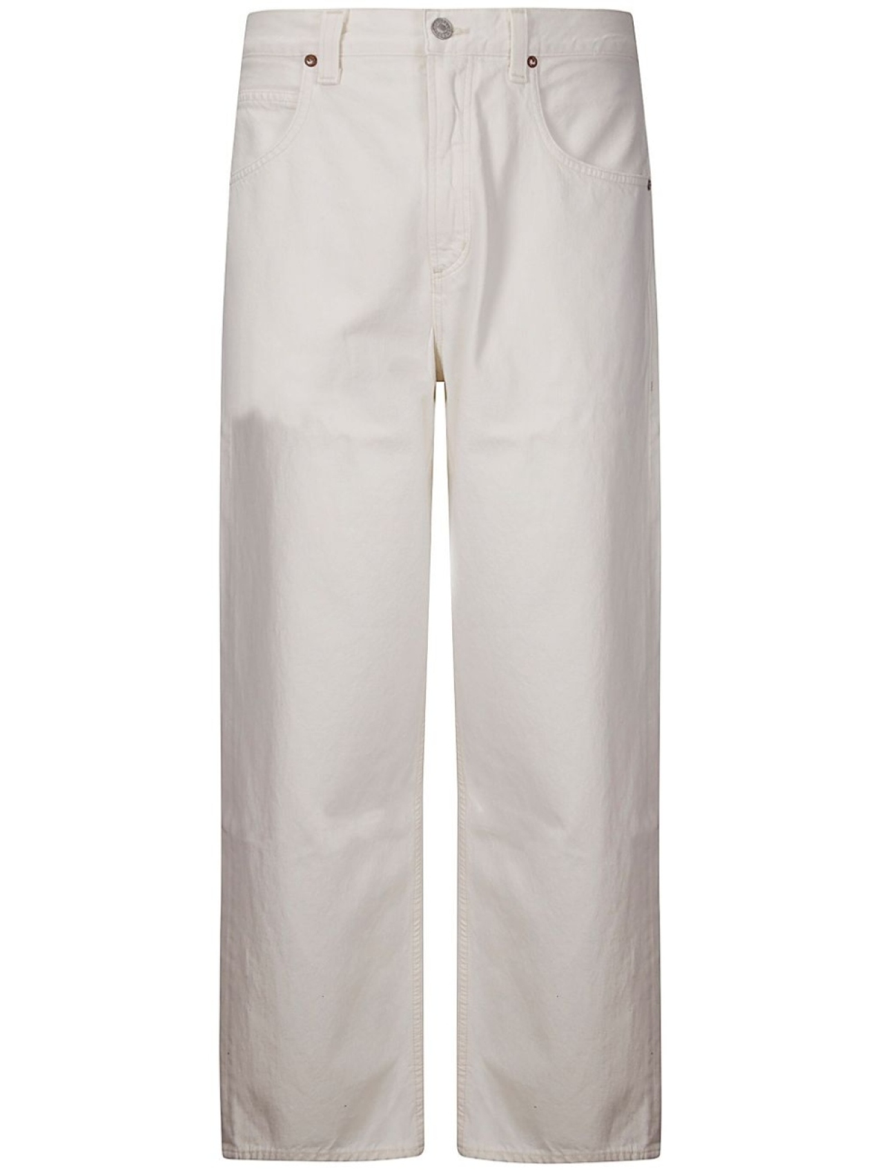 

AGOLDE джинсы Low Slung, белый