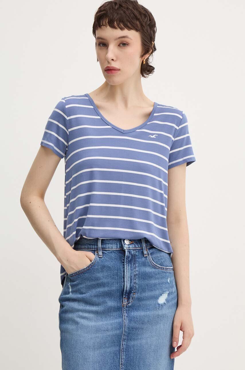 

Футболка Hollister Co., синий
