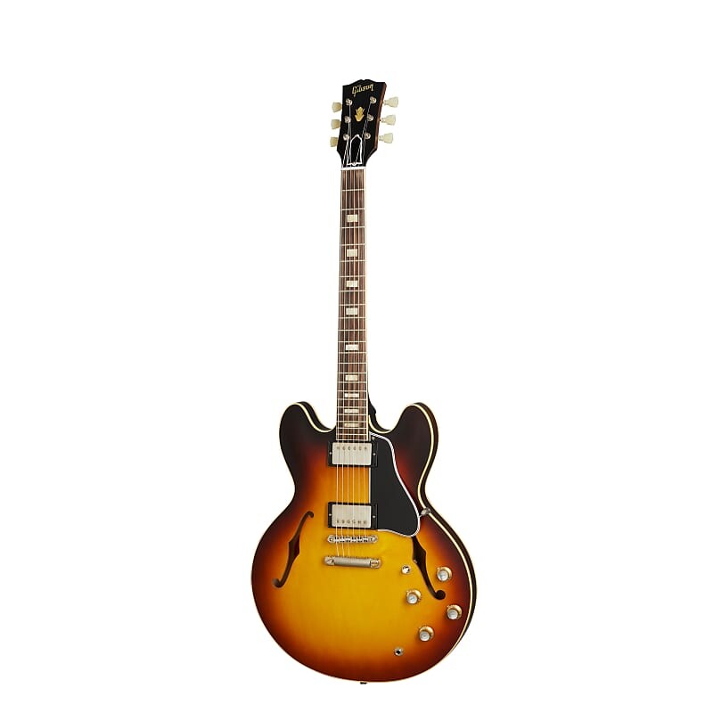 

Электрогитара Gibson 1964 ES-335 Semi Hollow Body Reissue VOS Vintage Burst - #111720