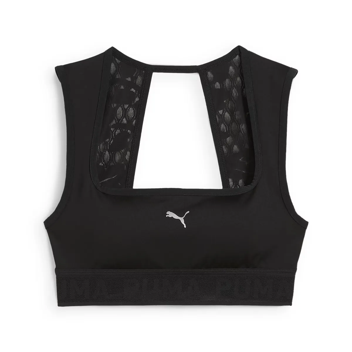

Move кружевной бюстгальтер Puma женский топ, чёрный