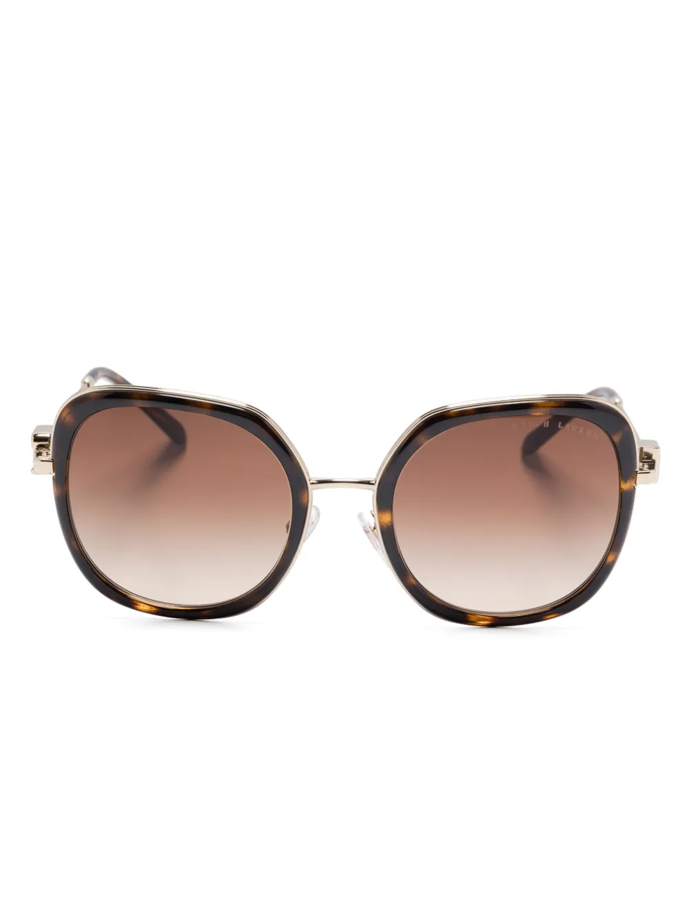 

Солнцезащитные очки в квадратной оправе POLO RALPH LAUREN, коричневый