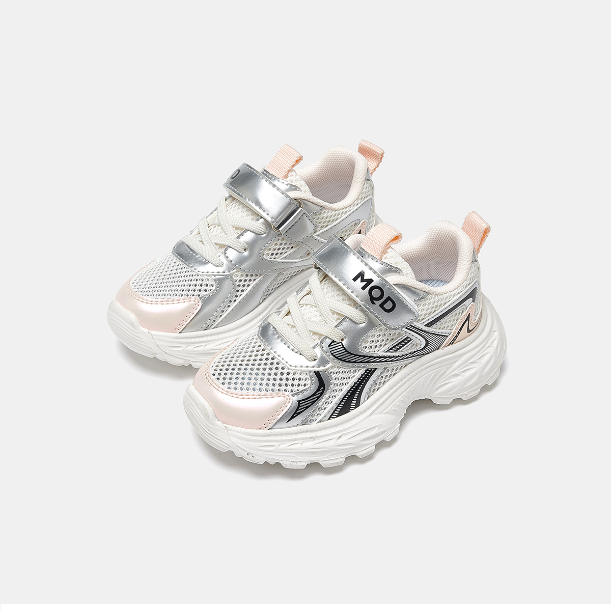 Low top Kids Lifestyle Shoes Kids' MQD, серебряный красный — фото 3