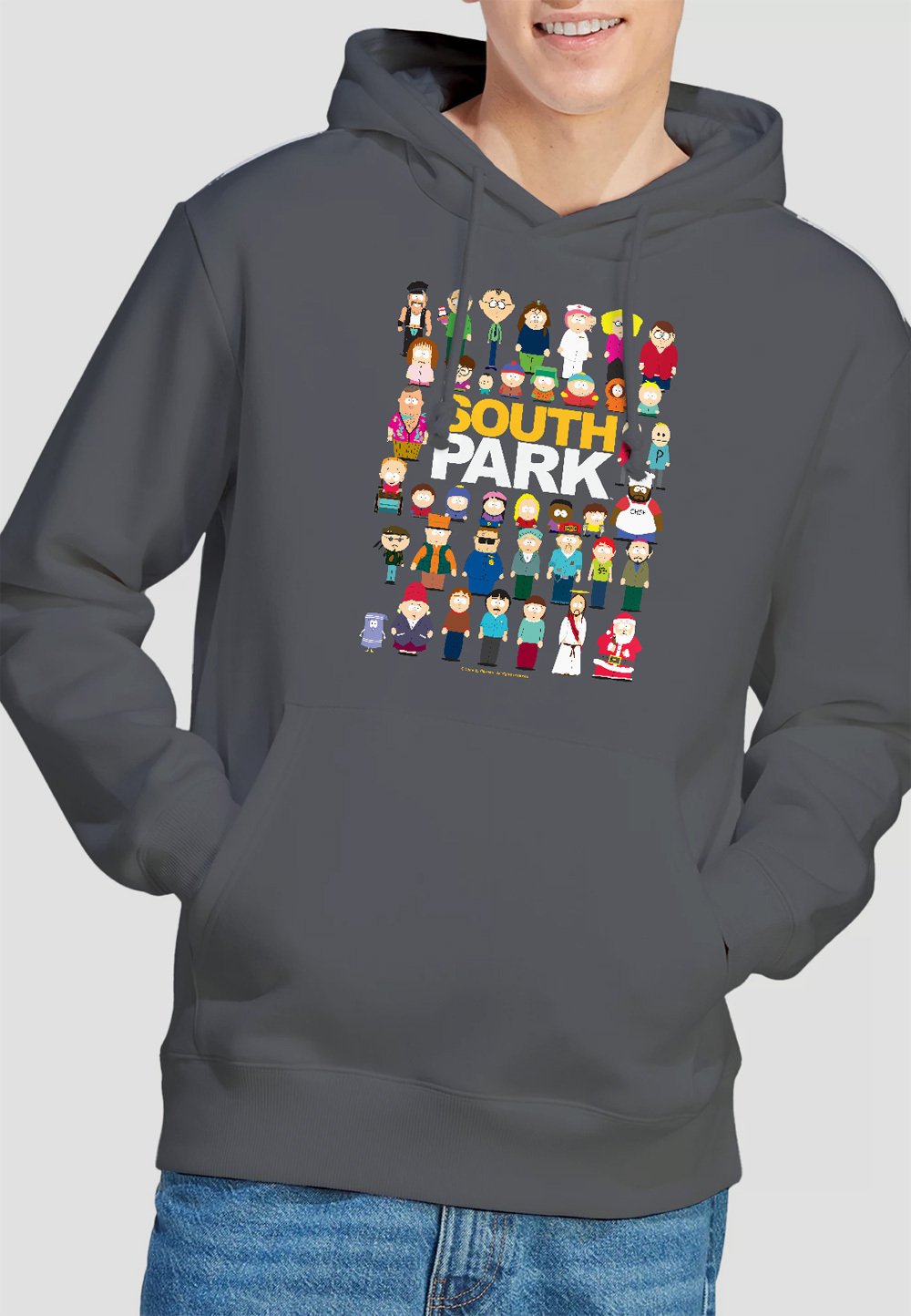

Толстовка с капюшоном SOUTH PARK FULL CAST Cotton Soul, антрацит